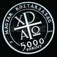 2009. 5000Ft "Kálvin János" Ag T:PP Tanúsítvánnyal!