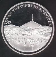 2008. 5000Ft "Tokaji Történelmi Borvidék" Ag T:PP Tanúsítvánnyal!