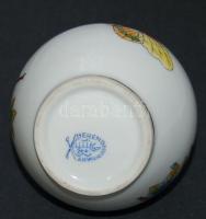 Viktória-mintás Herendi kis porcelán kancsó, füle letörve / Herendi chinaware jug (damaged) 8cm