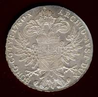 Ausztria 1780SF Tallér Ag "Mária Terézia" utánveret T:2 /  Austria 1780SF Thaler Ag "Maria Theresia" restrike C:XF