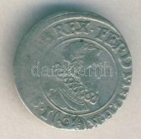 Ausztria/Stájerország 1624. 3Kr Ag "II.Ferdinánd" T:3 / Austria/Styria 1624. 3 Kreuzer Ag "Ferdinand II" C:F