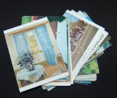 Dánia kb 280 db képeslap az 1920-as évektől, főleg modern színes anyag sok érdekességgel pl. a Bornh...