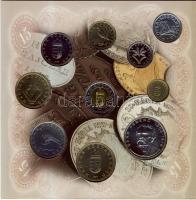 1998. 50f-200Ft 10klf db, benne 2klf 100Ft és 200Ft Ag "Deák" + 1db 100Ft "1848-49-es...