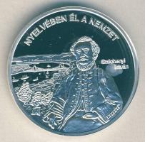 DN "Nemzetünk nagyjai-Széchenyi István" Ag(999) emlékérem 10,37g T:PP Tanúsítvánnyal!