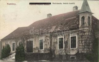 Radvány Radvánszky castle