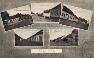 Prelouc with the shop of Frantisek Zachar