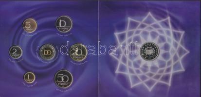 2007. 1Ft-100Ft 8klf db, szettben, benne 50Ft "50 éves a Római Szerződés" T:PP Csak 5000db...