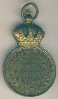 1890-. "Signum Laudis" Bronz Katonai Érdemérem szalag nélkül T:2 kis ph.