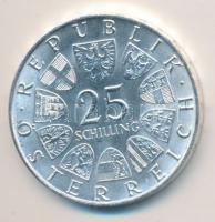 Ausztria 1970. 25Sch Ag "Franz Lehar" T:2 Tanúsítvánnyal / 
Austria 1970. 25 Schilling Ag...