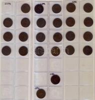 1893. 1f + 1902. 1f + 1926. 1f (10x) + 1927. 1f (11x) + 1928. 1f (14x) + 1930. 1f (8x) + 1931. 1f (8...