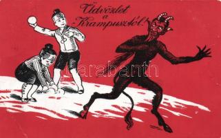 Krampus, snowball (EB)