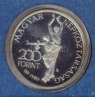 1980. 200Ft "Téli olimpia-Lake Placid" MNB tokban T:PP