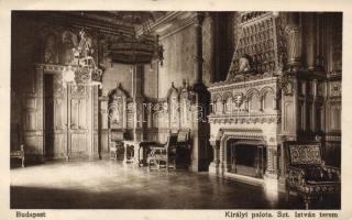 Budapest I. Királyi Palota, Szent István terem