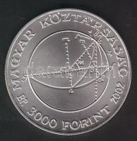 2002. 3000Ft Ag "Bolyai János" T:BU Csak 3000db!