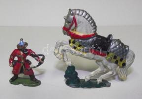 2 db klf ólomfigura