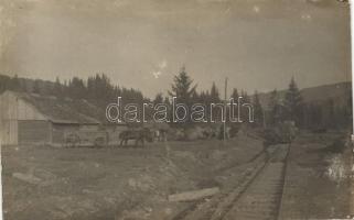 Gyergyószentmiklós railway track photo So.Stpl (gluemark)