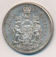Kanada 1963. 50c Ag T:2 / Canada 1963. 50 Cents Ag C:XF