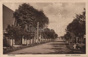 Földeák Zárda ucta