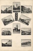 Makó vasútállomással (EK)