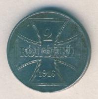 Német Birodalom/Császárság/megszállt területek I.V.H(Keleti Főparancsnokság Területén) 1916J 2K T:2 / German Empire/Military coinage WWI/German Military Commander of the East 1916J 2 Kopek C:XF