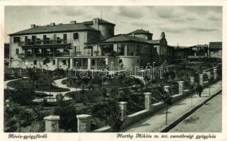 Hévíz-gyógyfürdő Horthy Miklós csendőrségi gyógyház