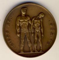 1947. "Siess-Adj-Segíts" Br plakett. Szign:Loósz József (d=40mm) T:2