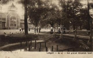 Transylvanian military Expo, damaged and reconstructed bridge