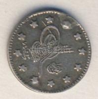 Törökország 1897. 1K Ag "II.Abdul Hamid" T:2 / Turkey 1897. 1 Kurush Ag "Abdul Hamid II" C:XF