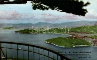 Japán 60 db modern színes képeslap