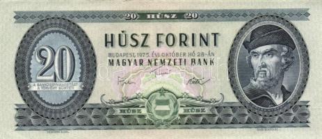 1975. 20Ft (4x) T:I-,II