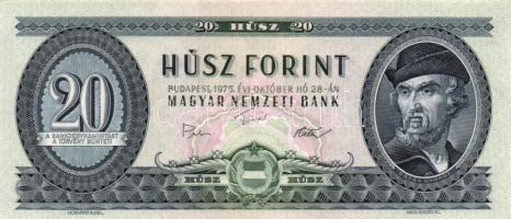 1975. 20Ft (4x) T:I-,II