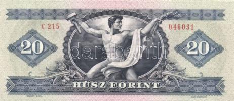 1975. 20Ft (4x) T:I-,II