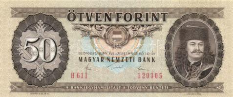 1980. 50Ft "H" sorozat T:I