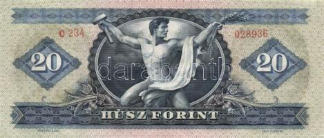 1969. 20Ft (5x) színváltozatok is köztük T:II