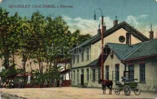 Csaca railway station