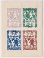 1915 Országos központi hitelszövetkezet levélzáró  4-es kisív