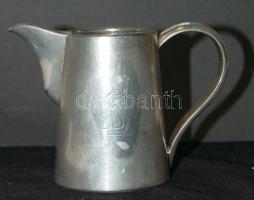 Ezüstözött ón kiöntő 10cl