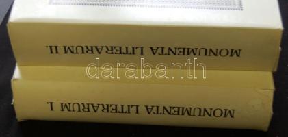 Monumenta literarum. (A világirodalom kisebb remekművei. Kner hasonmás kiadás A könyvdíszeket tervez...