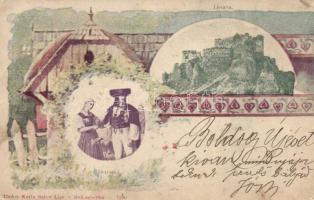 Zsolnalitva castle, folklore s: Cyril Kutlik (Rb)