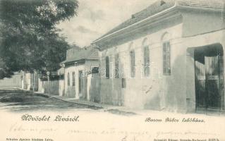 Léva the house of Gábor Baross (Rb)