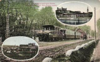 Pozsony-Bécs (Pozsonyliget) electric railway lines