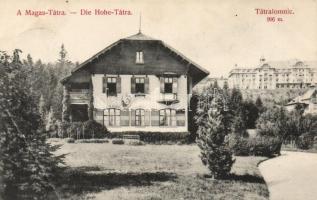Tátralomnic hotel, Divald (EB)