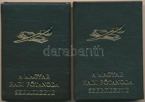 2 db A magyar Hadi Tanoda szerkezete című minikönyv