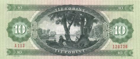 1975. 10Ft (2x) egymáshoz közeli sorszámmal T:I