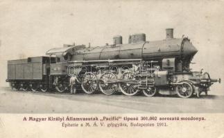 MÁV 301.002 Pacific locomotive