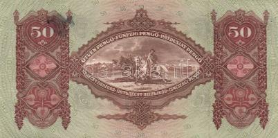 1932. 50P (2x) kétféle színű sorszámmal T:II+ + 1941. 20P (3x) kettő alacsony sorozatszámú T:II