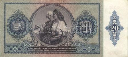 1930. 20P T:III- + 1941. 20P (4x) T:I-,II + 1965. 20Ft T:III