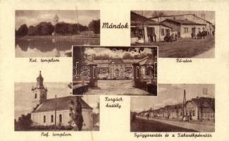 12 db régi magyar városképes lap / 12 Hungarian town-view postcards