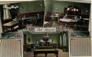 9 db régi magyar városképes lap  / 9 Hungarian town-view postcards