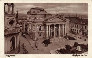 9 db régi magyar városképes lap  / 9 Hungarian town-view postcards